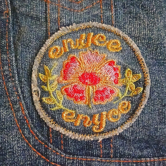 《ENYCE》 Embroidered Jean Jacket •Size 18 mths •NWOT• - Picture 2 of 4